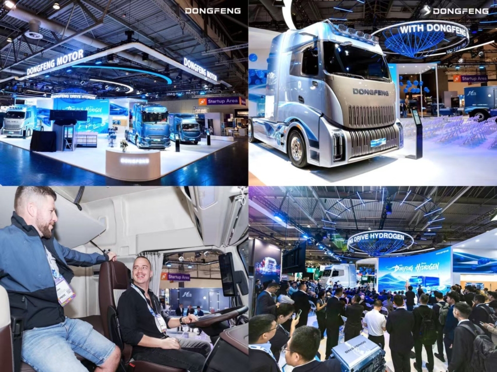 Dongfeng Hannover Fuarında T1 Platformunu ve Üç Yeni Hidrojenli Aracını Tanıttı