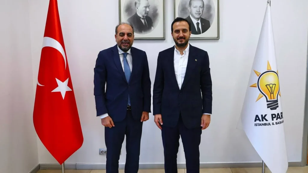 Rıza Saka AKP İstanbul İl Başkanlığını Ziyaret Etti